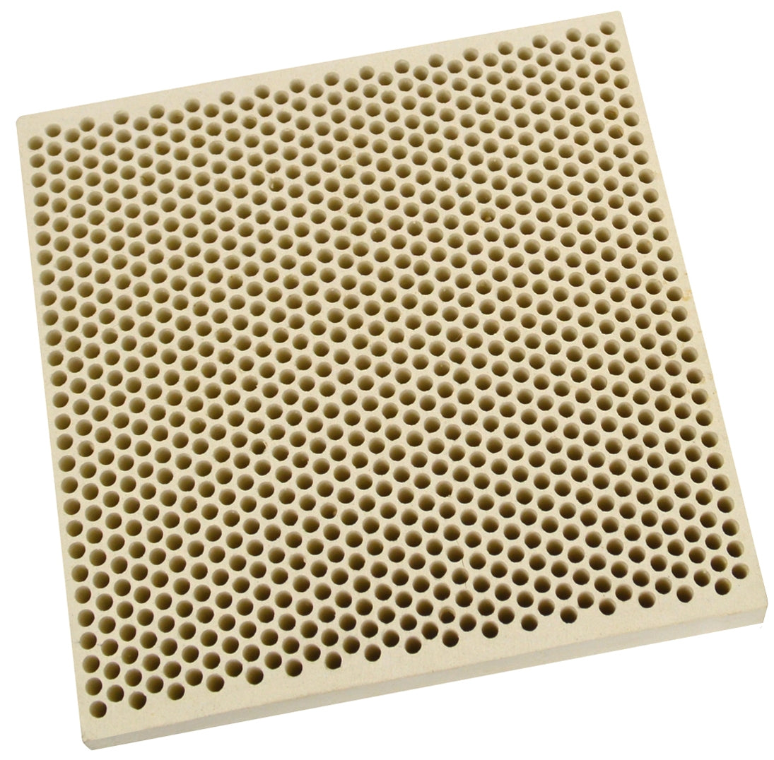 Honeycomb Ceramic Block Square with 1,050 Holes (2 mm Diameter) 