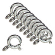 10/Pk 7 MM Spring Ring Closed Ring Sterling Silver by PMC Supplies