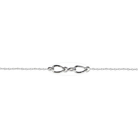 Chain 3.3 MM Small Figure 8 Sterling Silver - Sold Per Foot by PMC Supplies