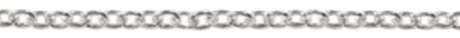 Chain 2.5 MM Tight Cable Sterling Silver Vid=1.3 MM - Sold Per Foot (DISCONTINUED) by PMC Supplies