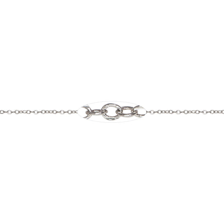 Chain 2.3 MM Textured Sterling Silver - Sold Per Foot