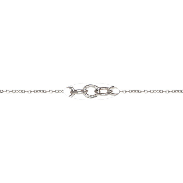 Chain 2.3 MM Textured Sterling Silver - Sold Per Foot