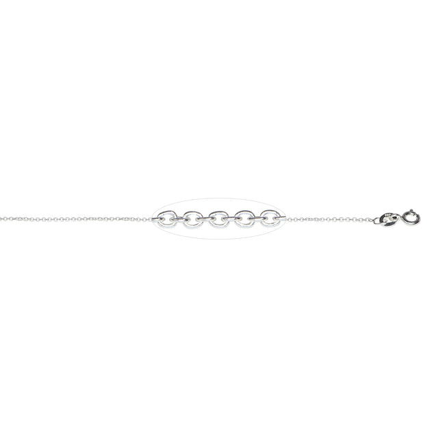 18" Necklace Cable Sterling Silver 1.5 MM (.91 GM) - Sold Per Piece