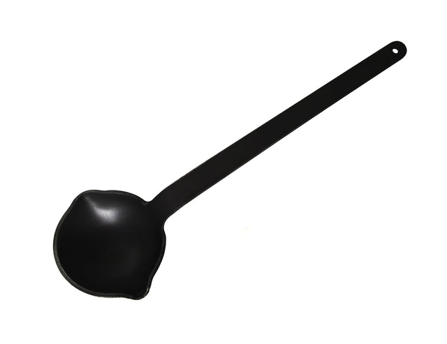 6 fl oz Steel Pouring Ladle w/ Pour Spout