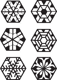 MED HEXAGON BLOCK-SET3 modular learning toy with three colorful hexagon blocks for STEM and spatial reasoning skills development