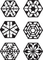 MED HEXAGON BLOCK-SET3 modular learning toy with three colorful hexagon blocks for STEM and spatial reasoning skills development
