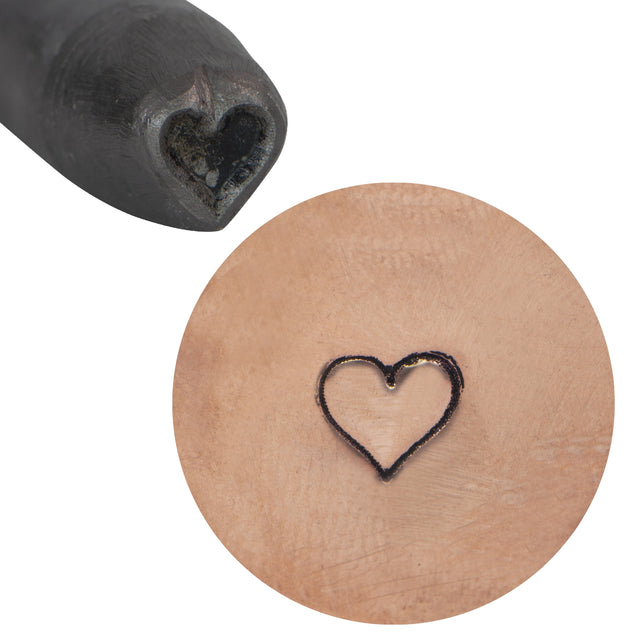 3/16" Steel Heart Stamp