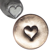 3/8" Steel Heart Stamp