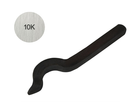 10K Curved Steel Purity Stamp