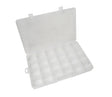 24 Compartment Grid Plastic Storage Container 