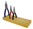 Solid Wood Plier Rack and Holder for 8 Pliers