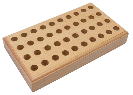 Wooden Stamp Storage Stand with 40 Holes