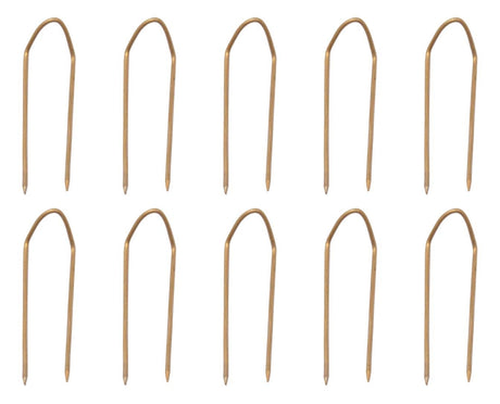 100 Piece Large Brass U Pins 