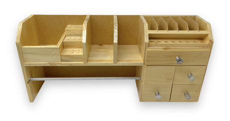 Bench Top Organizer Size 18" x 4.75" x 9" by PMC Supplies