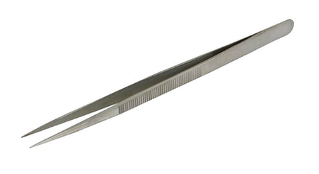 165 MM German Type Fine/Straight Pointed Tip Diamond Tweezers