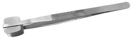 8" Square-Head Tipped Stainless Steel Tweezers