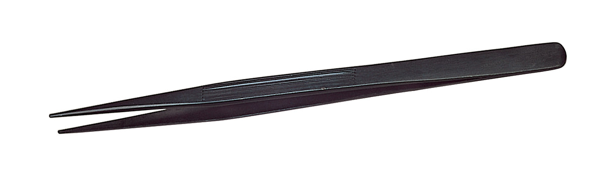 6-1/2" Medium Diamond Tweezers - Black