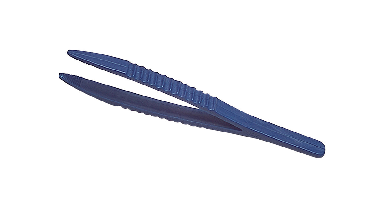 5-inch non-conductive plastic tweezers for safe watch battery replacement and electronics work