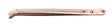 Reinforced curved copper tweezers with low-flex design for precise gripping and electronics repair
