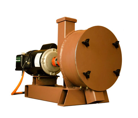 K&M Krusher - Rock/Ore Crusher 1HP 11" Drum Electric Motor by PMC Supplies