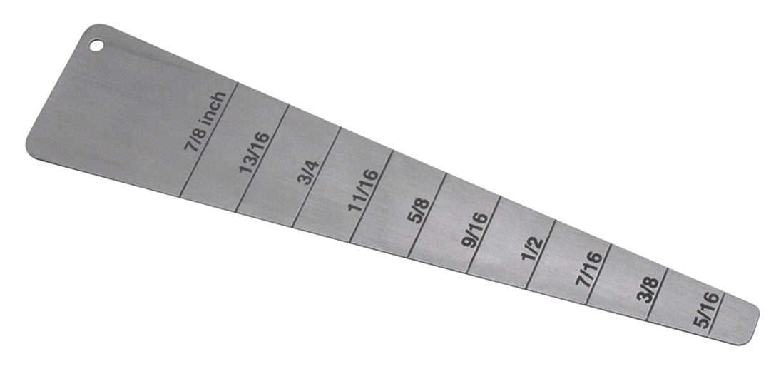 4-3/4" Stainless Steel Spring Bar Measuring Lug Gauge