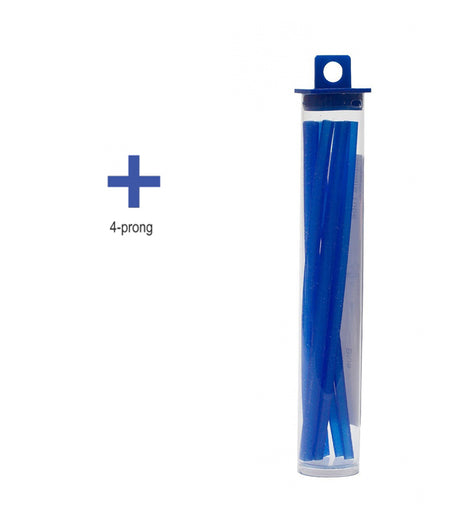 Cowdery 4-Prong - 8 mm x .75 mm Blue