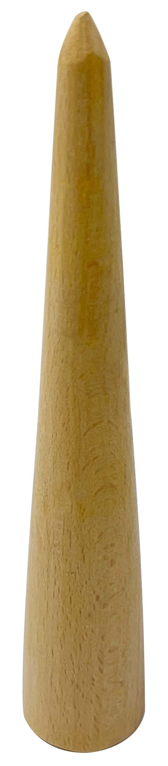 7" Wooden Mandrel for Emery Shells