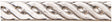 8" Sterling Silver Pattern Wire - Rope 20 Gauge