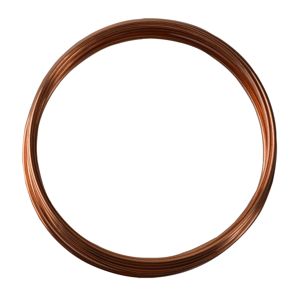 Shell Dead Wire Round Dead Soft Copper Wire - 10' 12 Gauge for Jewelry Making – PMC ...