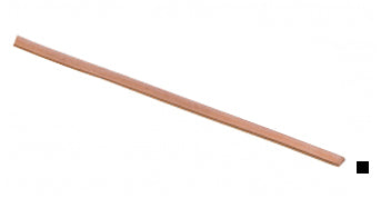 25' Square Dead Soft Copper Wire - 18 Gauge