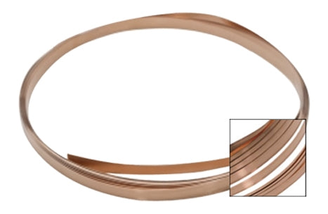Bezel Wire Rio Grand 26 Gauge Copper Bezel Wire - 10 Feet for Jewelry Making and Bezel ...