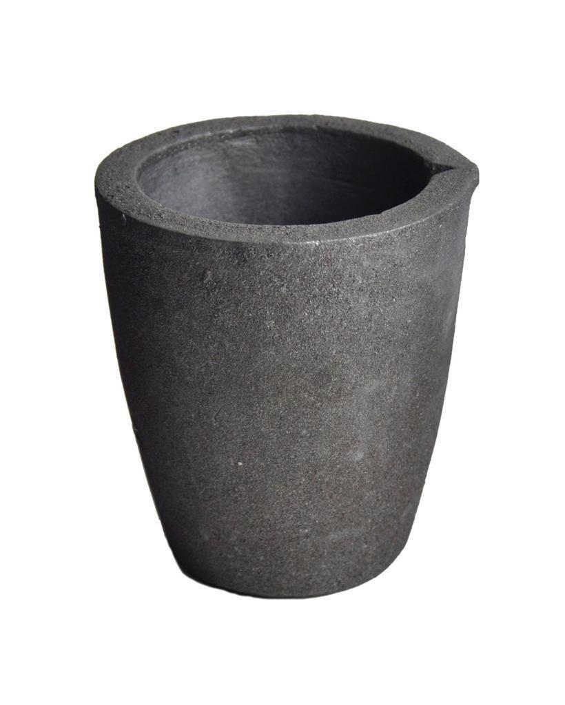 Graphite Crucible Cup Propane Torch Melting Gold Silver Copper Metal JAUK