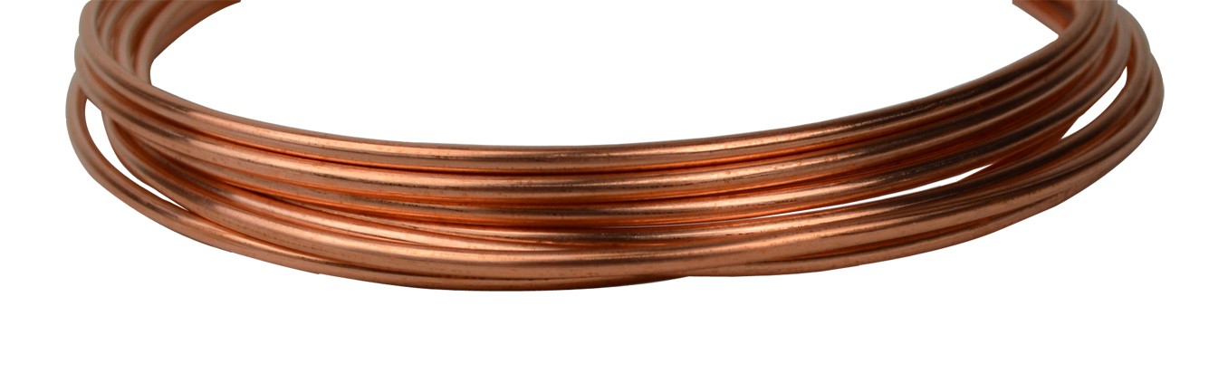 Eurotool Copper Wire- 12GA Round Dead Soft- 10ft