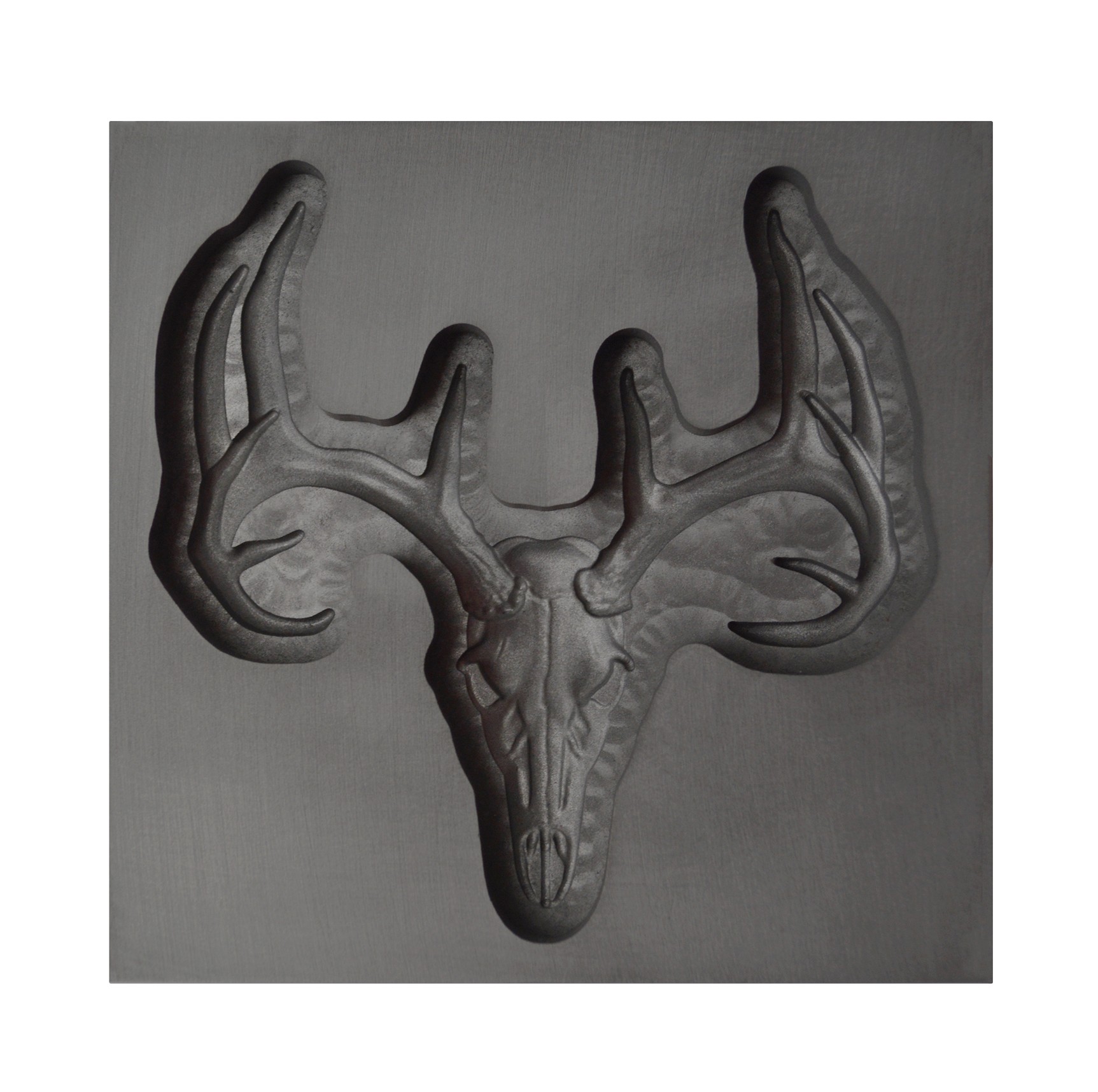 Large - Deer Skull 3D Graphite Ingot Mold