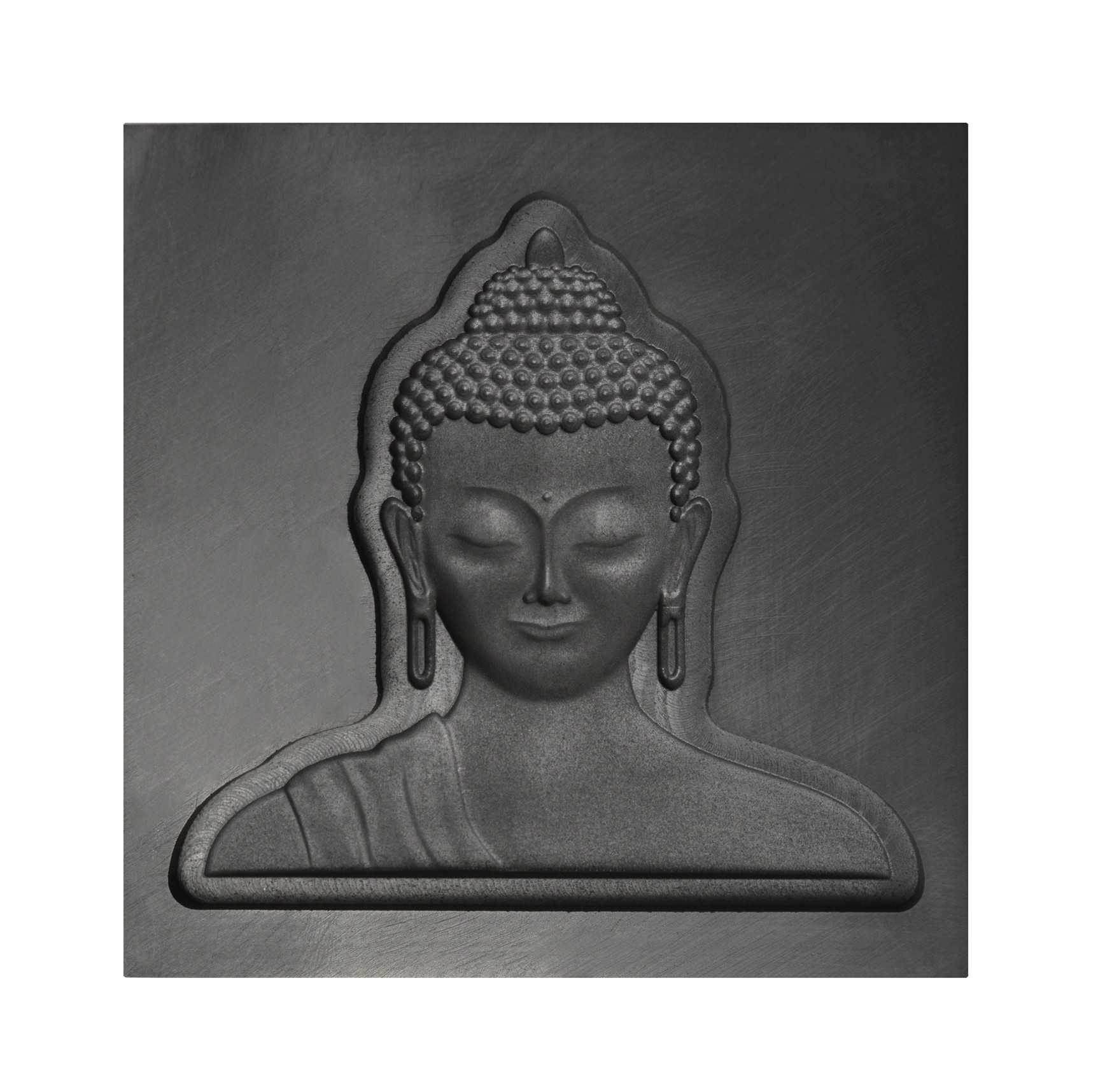 Buddha Head 3D Mold - Large