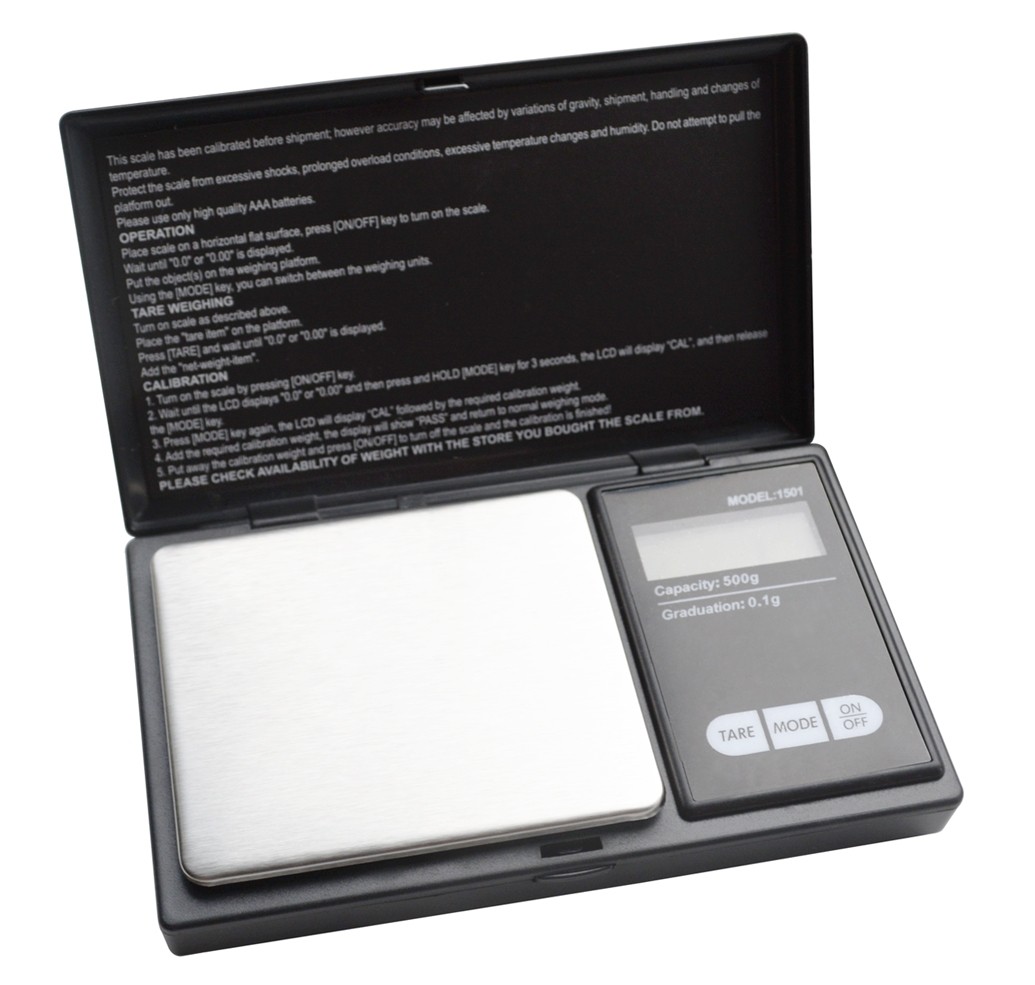 Professional Pocket Scale - 500G x 0.1G