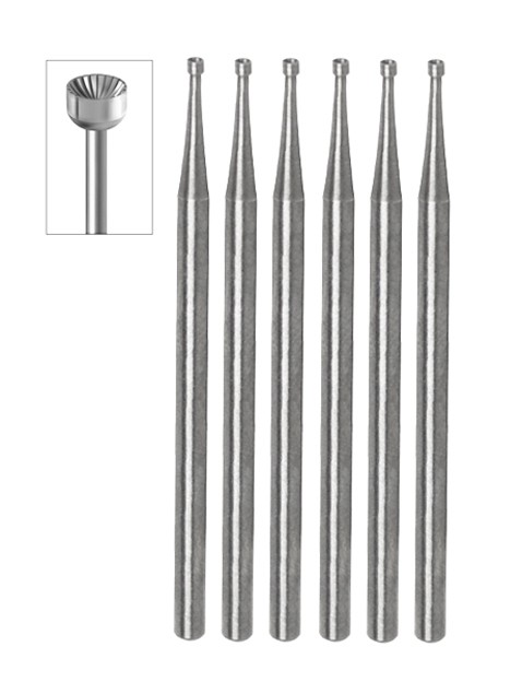 6 PACK - CUP BURS 1.60 MM