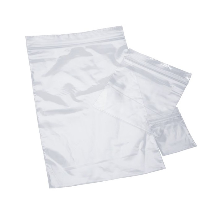 Box of 1,000 3" x 4" Clear Plastic Bags