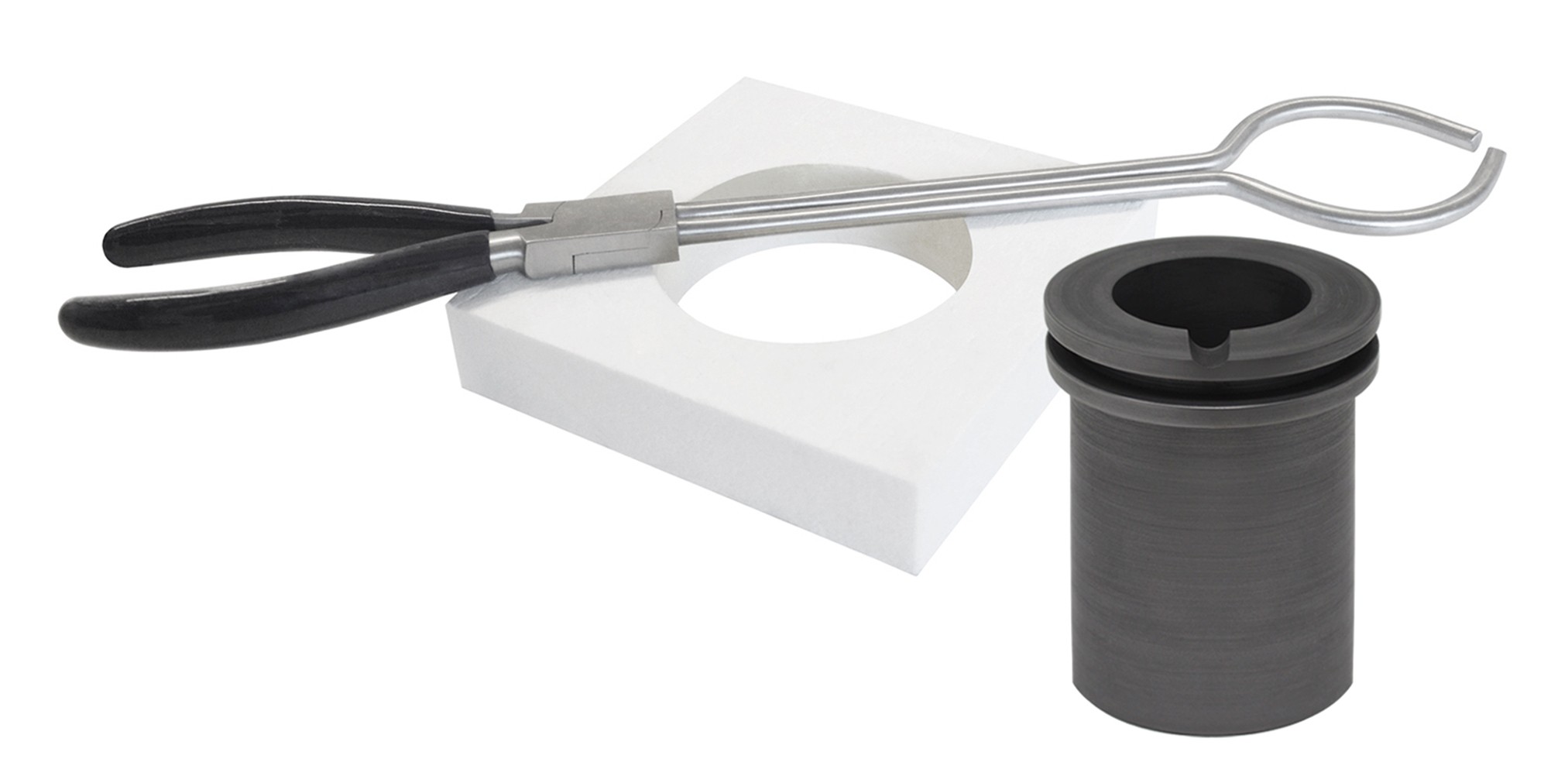 120 Oz TableTop QuikMelt Deluxe Topper Kit with Flange, Tongs, & Crucible