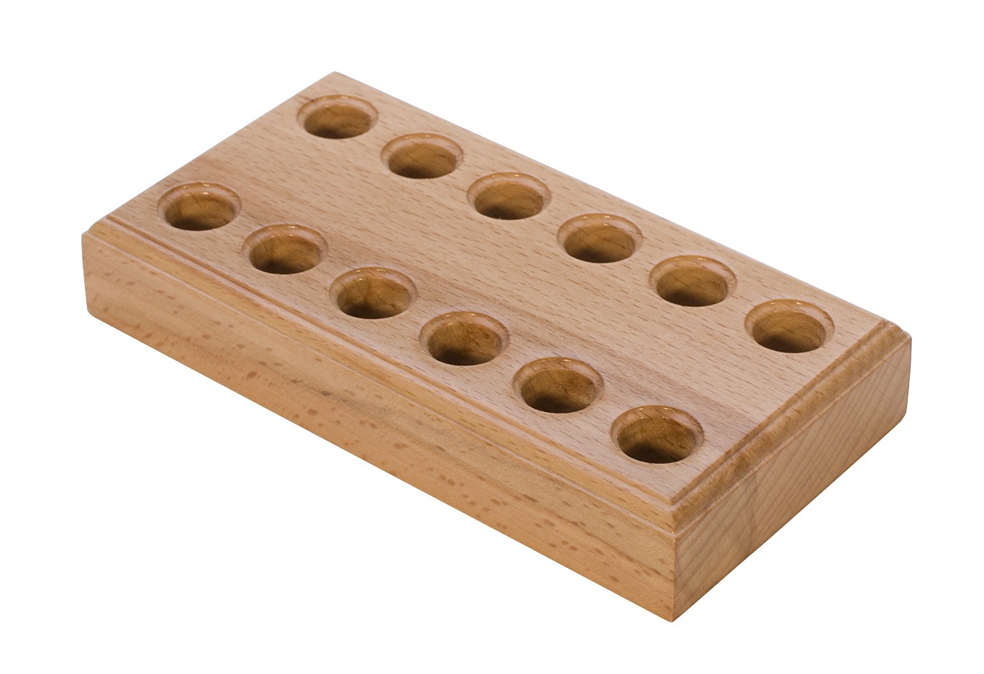 Wooden Plier Block w/ 12 Holes