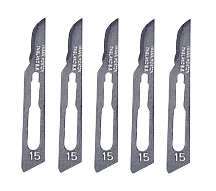 5 Pack - #15 Scalpel Blades