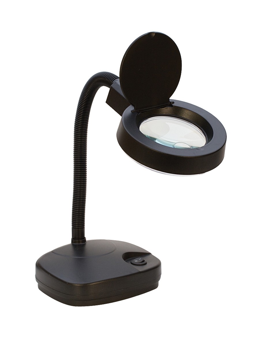 5X Magnifying Gooseneck Lamp with 3-1/2" Lens