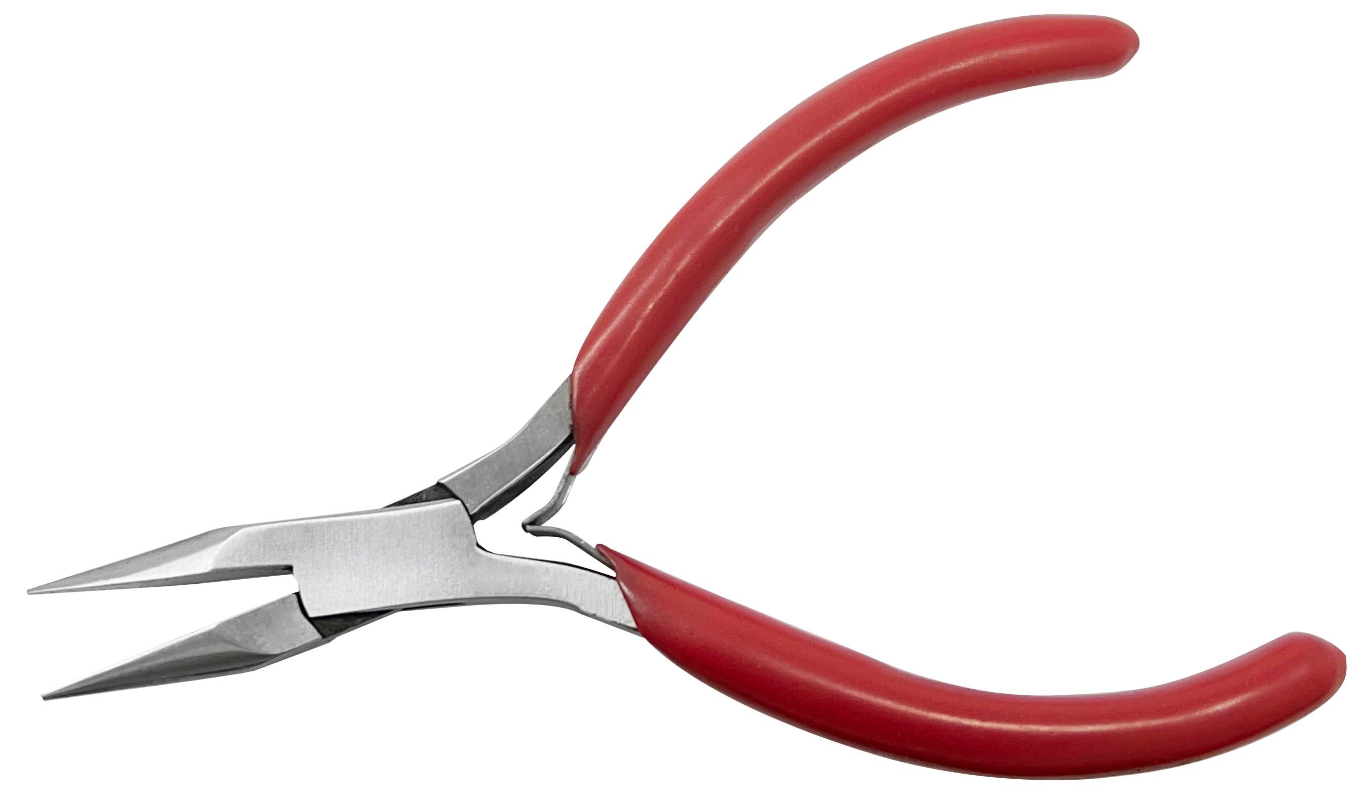 4-1/2" Chain Nose Pliers w/ V-Spring