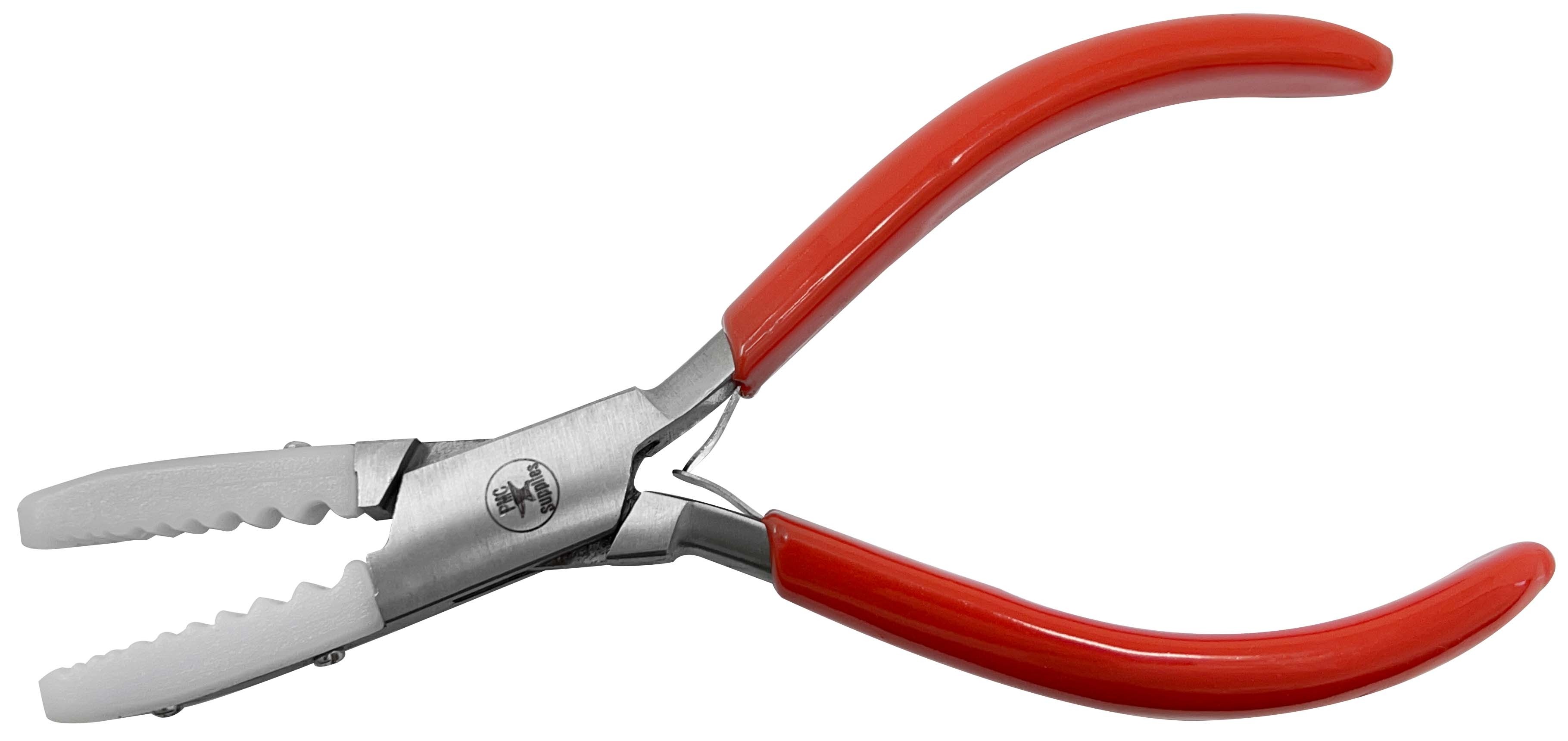 Tube Holding Pliers w/ Nylon Jaws and a Replacement Pair