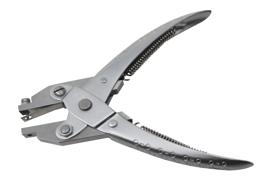 Parallel-Action Hole Punching Pliers