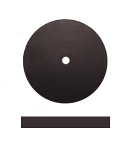 Silicon Polishers Unmounted - Medium (Black) Square Edge Wheel, Pk/100