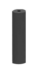 Silicon Polishers Unmounted - Medium (Black) Cylinder, Pk/100