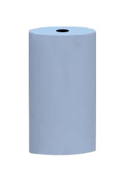 Silicon Polishers Unmounted - Fine (Light Blue) Large Cylinder, Pk/100