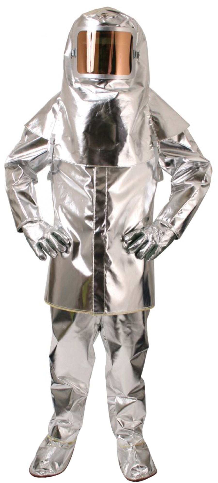 Complete Aluminized Safety Suit Set - Size Large, SAF-0062 | PMC Supplies