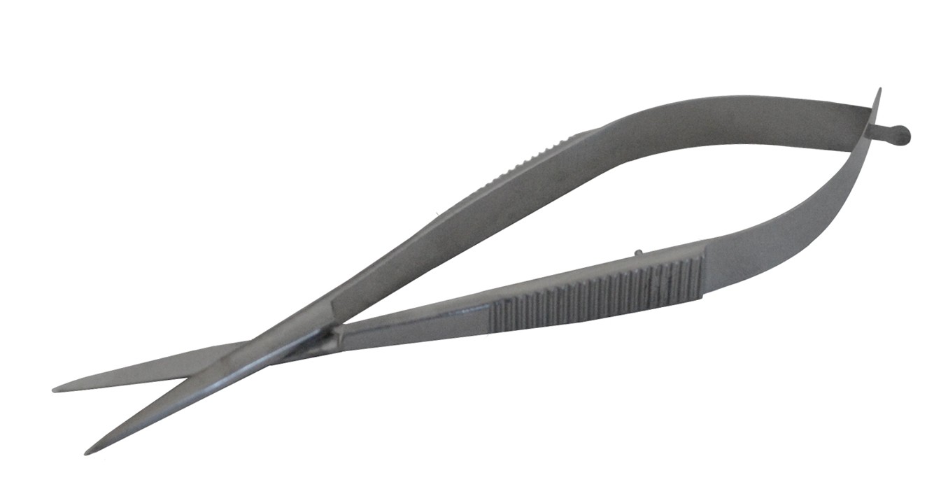 4-3/4 Squeeze-Action Micro-Scissors - Straight Blade, SHR-0003